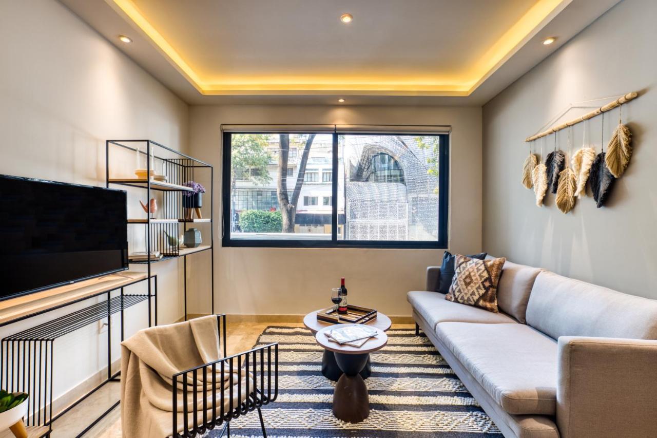 Uliv El Angel Aparthotel Mexico City Luaran gambar